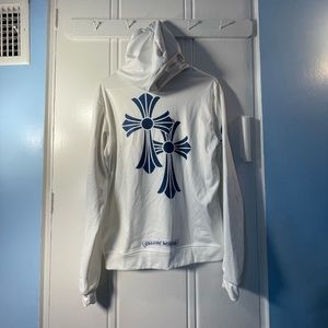Fake chrome hearts hoodie